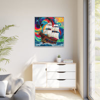 Thumbnail for Sails of Change Canvas Wall Art with Frame