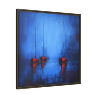 Thumbnail for Nocturne at Sea Matte Canvas Wall Art with Frame