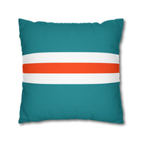 Thumbnail for Miami Square Pillowcase with Custom Name & Number