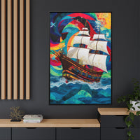 Thumbnail for Sails of Change Canvas Wall Art with Frame
