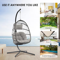 Thumbnail for Hanging Egg Chair with Stand