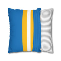 Thumbnail for Los Angeles Square Pillowcase with Custom Name & Number