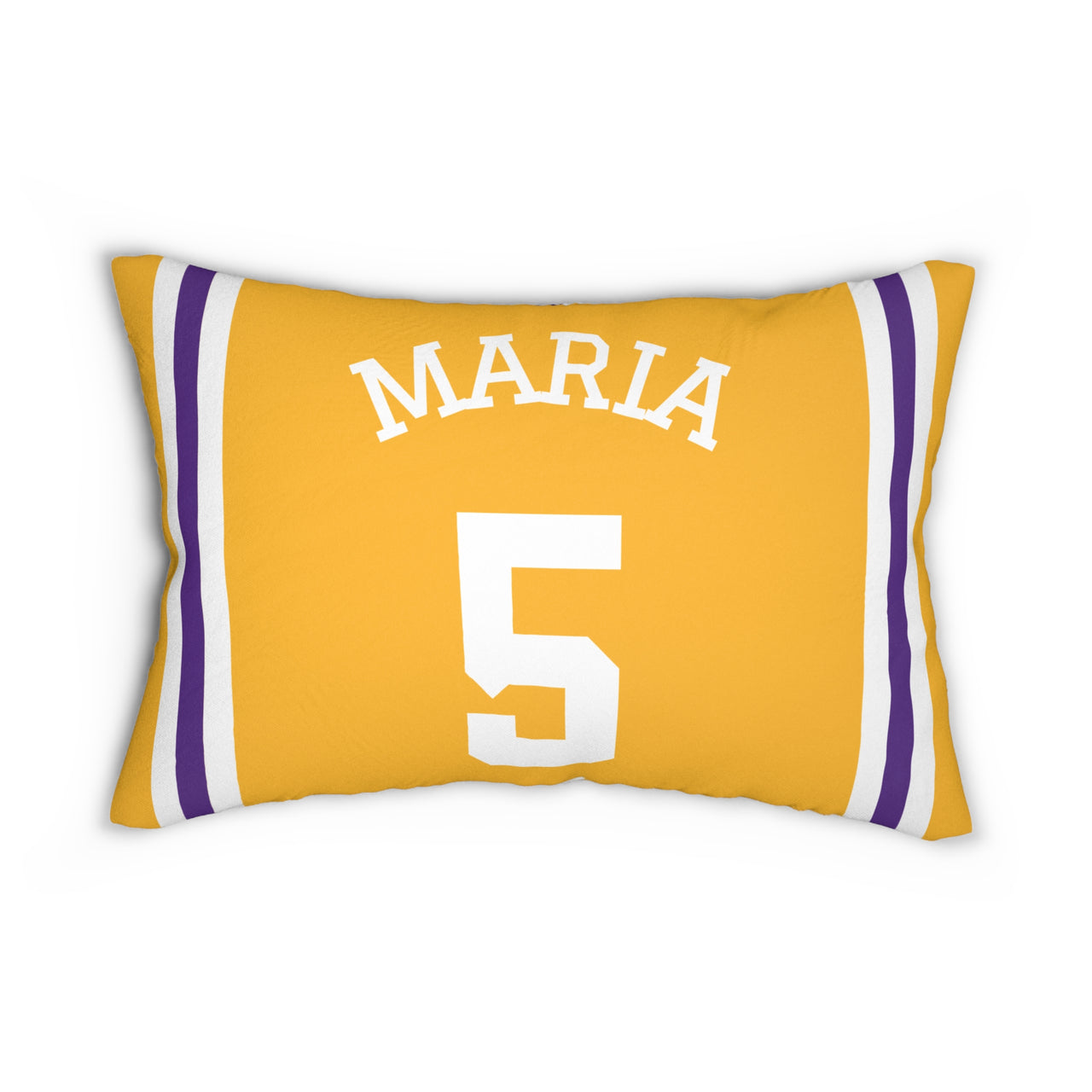 Los Angeles Lumbar Pillowcase with Custom Name & Number