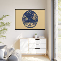 Thumbnail for Beachfire Nights Canvas Wall Art with Frame