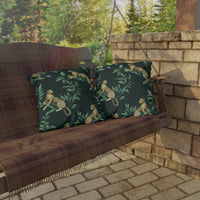 Thumbnail for Chilling Leopards Outdoor Throw Pillow
