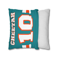 Thumbnail for Miami Square Pillowcase with Custom Name & Number