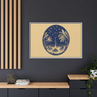 Thumbnail for Beachfire Nights Canvas Wall Art with Frame