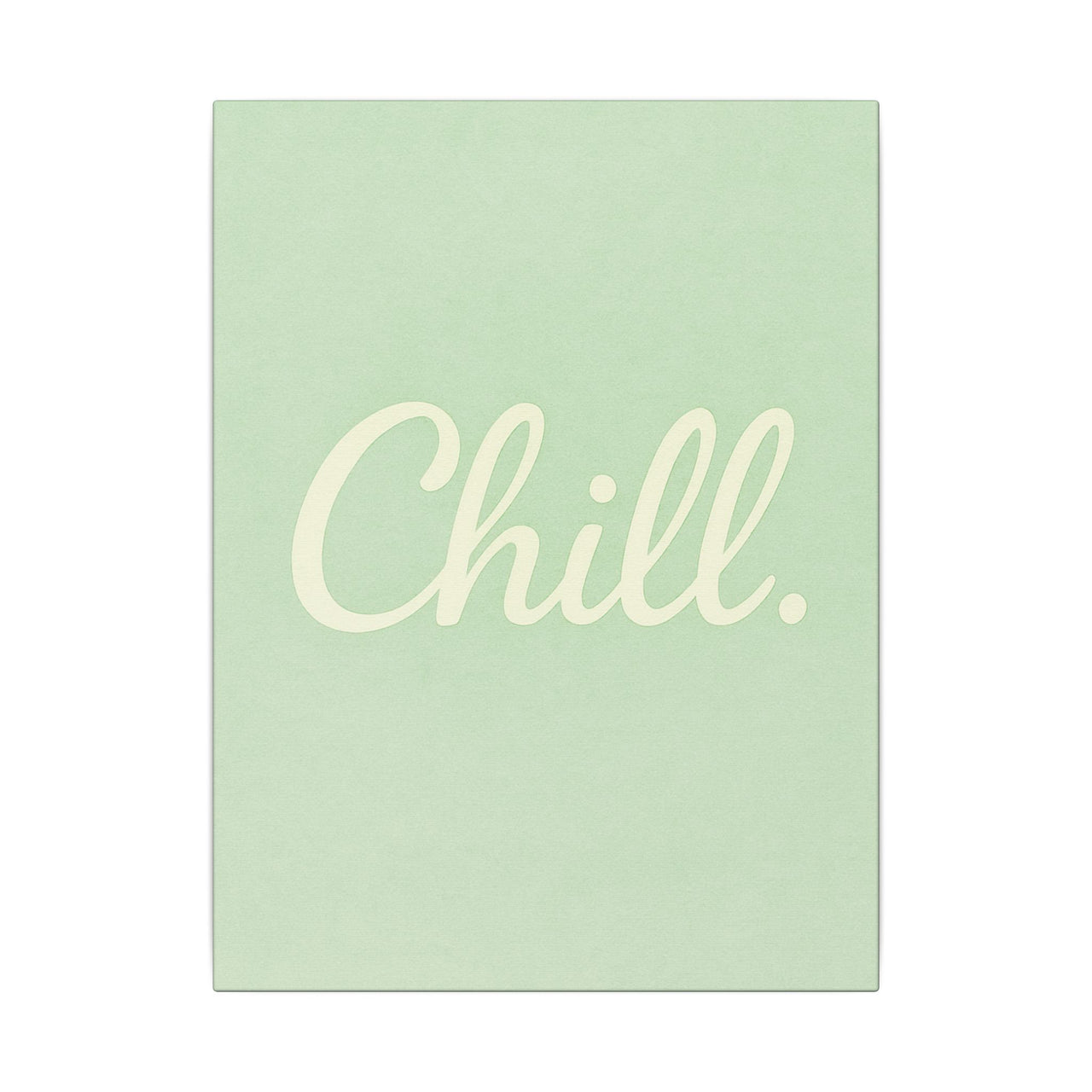Chill Canvas Wall Art
