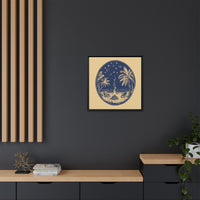 Thumbnail for Beachfire Nights Canvas Wall Art with Frame