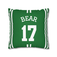 Thumbnail for Boston Square Pillowcase with Custom Name & Number