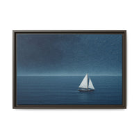 Thumbnail for Sail Into Stillness Canvas Wall Art with Frame