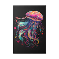 Thumbnail for Celestial Drifter Jellyfish Canvas Wall Art with Frame