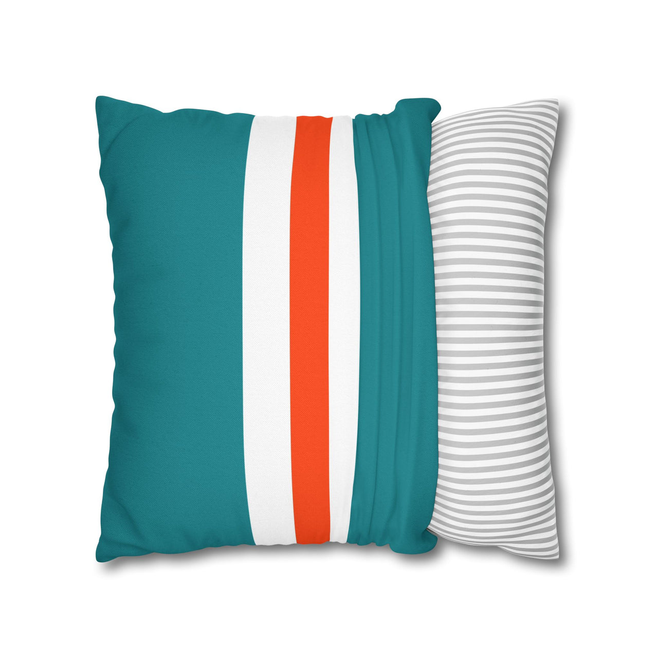 Miami Square Pillowcase with Custom Name & Number