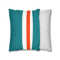 Thumbnail for Miami Square Pillowcase with Custom Name & Number