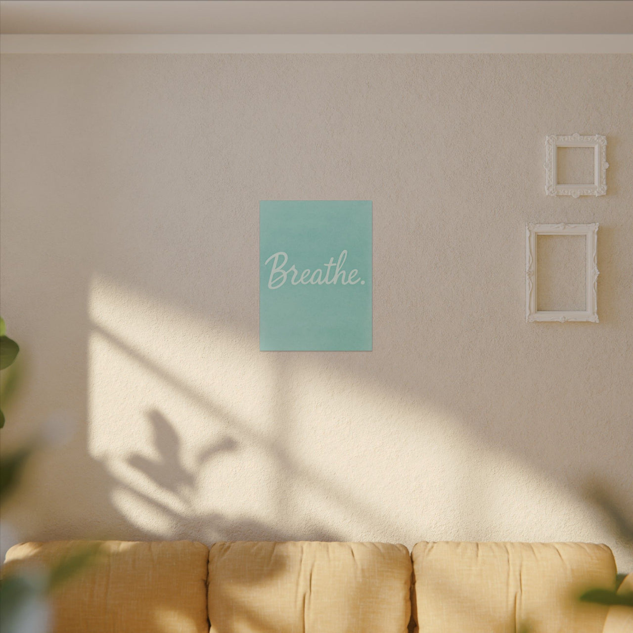 Breathe Canvas Wall Art