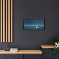 Thumbnail for Sail Into Stillness Canvas Wall Art with Frame