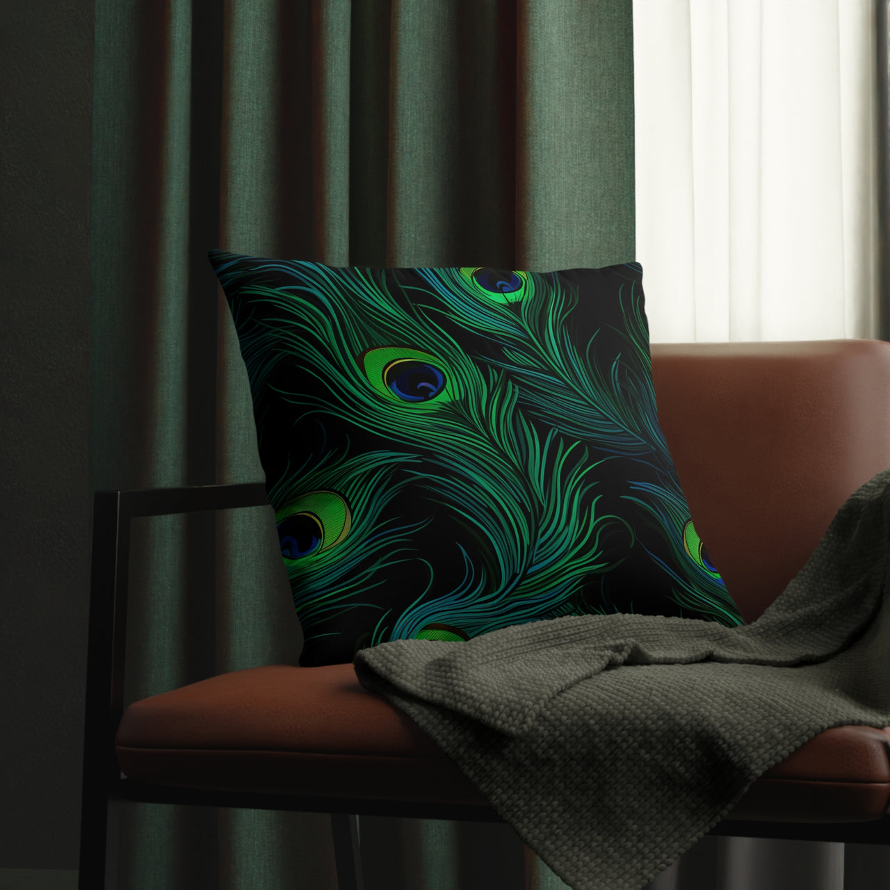 Enchanted Peacock Feathers