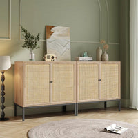 Thumbnail for Seabreeze Rattan Sideboard - Set of 2