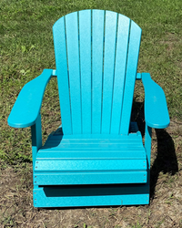 Thumbnail for Wooden Royal Elevated Reclining Adirondack Chair (Large)