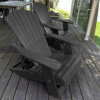 Thumbnail for Wooden Royal Elevated Reclining Adirondack Chair (Large)