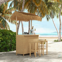 Thumbnail for Island Haven Outdoor Tiki Bar Set