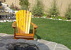 Seabreeze Classic™ Handcrafted Wooden Adirondack Chair Set of 2, Knotted Cedar Wood, Finished