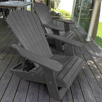 Thumbnail for Wooden Royal Elevated Reclining Adirondack Chair (Large)
