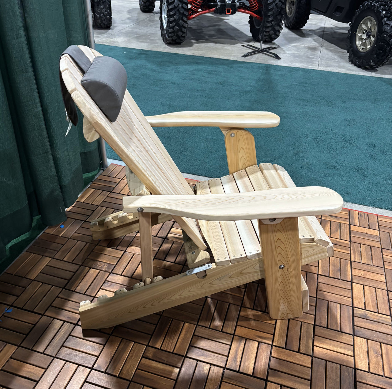 Wooden Royal Elevated Reclining Adirondack Chair (Large)