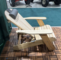 Thumbnail for Wooden Royal Elevated Reclining Adirondack Chair (Large)