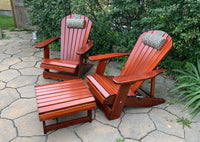 Thumbnail for reclining adirondack chairs and ottoman