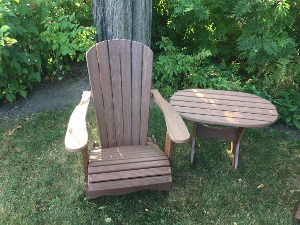 Sandrift Classic™ Premium Poly-Luxe Recycled Plastic Adirondack Chair