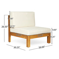 Thumbnail for Solara Outdoor 7-Piece Sectional Seating Group with Cushions