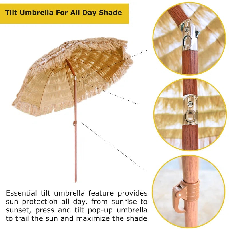 Bali Breeze Tiki Patio Umbrella