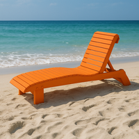 Thumbnail for Riviera Classic Lounger™ Premium Poly-Luxe Recycled Plastic Chaise Lounge