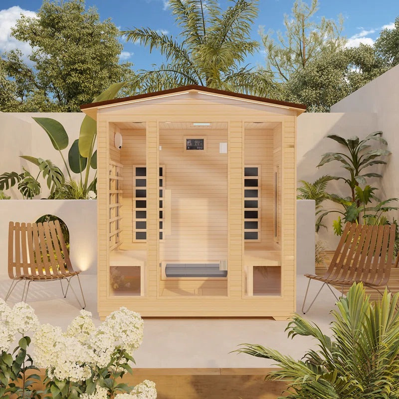 Caldera Outdoor Infrared Sauna – 4 Person