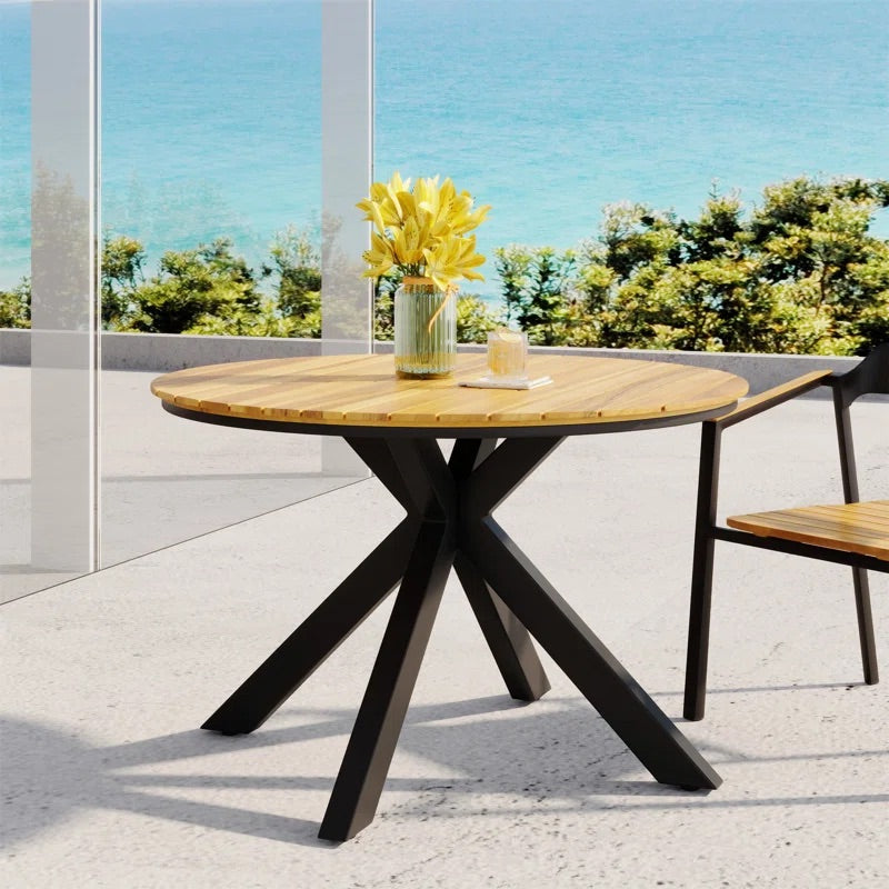 Solterra Round Outdoor Dining Table