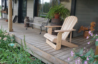 Thumbnail for Wooden Royal Elevated Reclining Adirondack Chair (Large)