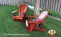 Thumbnail for Wooden Royal Elevated Reclining Adirondack Chair (Large)