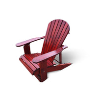 Thumbnail for Wooden Royal Elevated Reclining Adirondack Chair (Large)