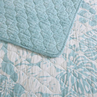 Thumbnail for Laguna Shores Reversible Cotton Quilt Set – King Quilt + 2 Shams
