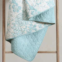 Thumbnail for Laguna Shores Reversible Cotton Quilt Set – King Quilt + 2 Shams