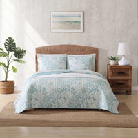 Thumbnail for Laguna Shores Reversible Cotton Quilt Set – King Quilt + 2 Shams