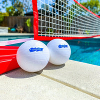 Thumbnail for GoSports AquaSpike Pro Pool Volleyball Set - Red