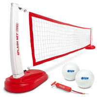 Thumbnail for GoSports AquaSpike Pro Pool Volleyball Set - Red