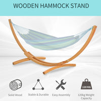Thumbnail for 3 Metre Wooden Hammock Stand Universal Outdoor Garden Accessory-3