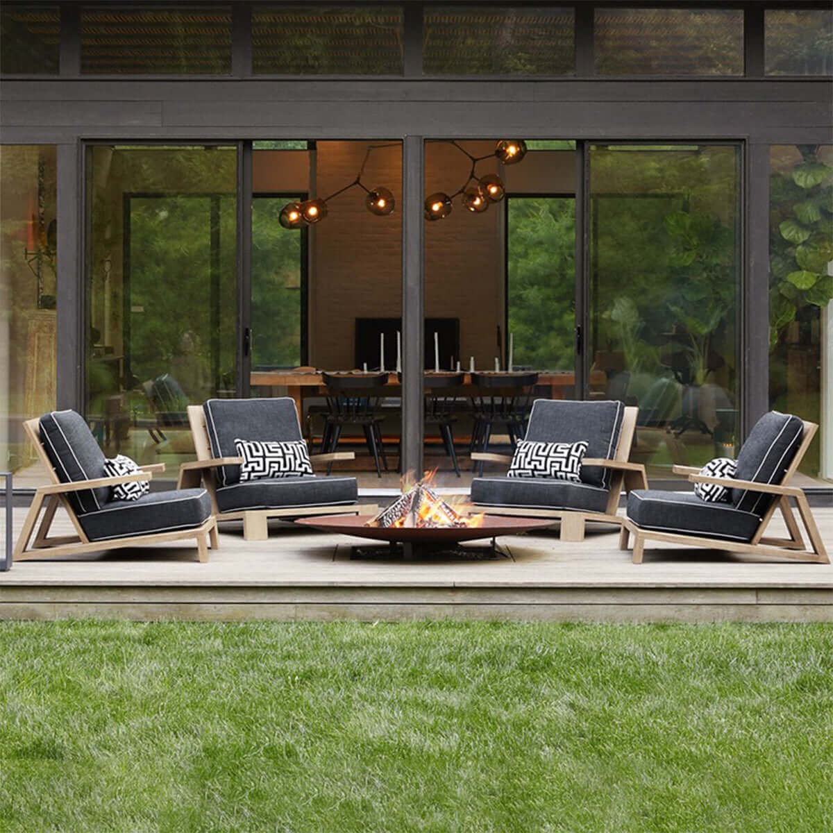 Denton Dreamy Teak Sofa-2