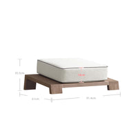 Thumbnail for Denton Outdoor Teak Ottoman-4