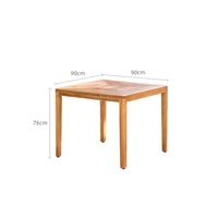 Thumbnail for Etimoe Square Teak Table-4