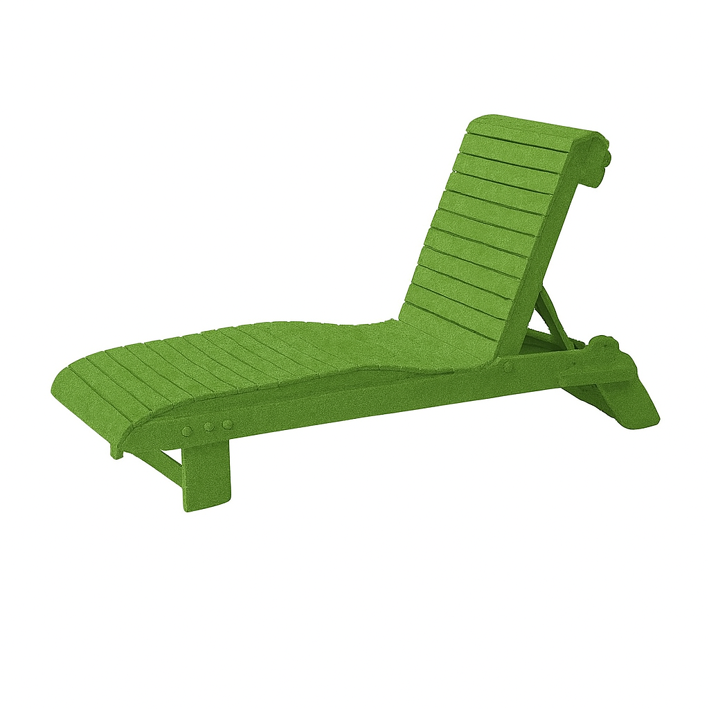 Riviera Classic Lounger™ Premium Poly-Luxe Recycled Plastic Chaise Lounge