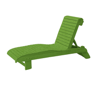 Thumbnail for Riviera Classic Lounger™ Premium Poly-Luxe Recycled Plastic Chaise Lounge